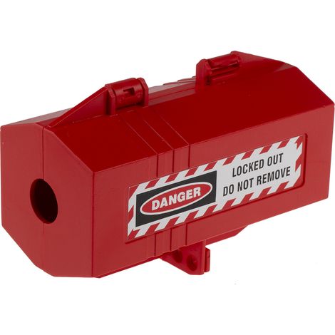 Verrouillage de fiche RS PRO 4 serrures Polystyrène ( Prix pour 1 )