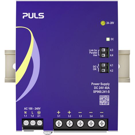 PULS SP960.241-S Hutschienen-Netzteil (DIN-Rail) 24 V/DC 40 A 960 W Anzahl Ausgänge:1 x Inhalt 1 S (1/3)