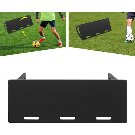 Panneau de rebond pour football, panneau de rebond portable 1150 x 450 mm, équipement de rebond mural, enfants et adolescents, panneau d'entraînement, rebondisseur pour entraînement de football, noir (1/5)
