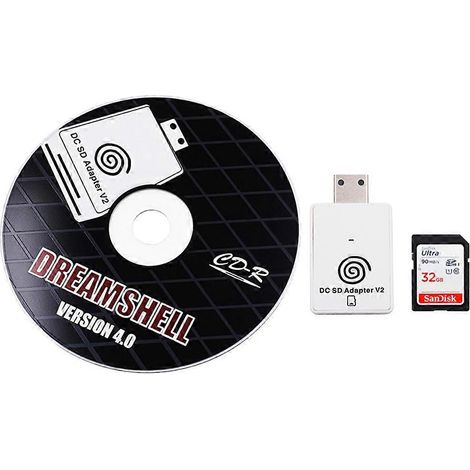 SD/TF-Kartenleser für Sega Dreamcast und CD, Dreamshell-Ladegerät (1/5)