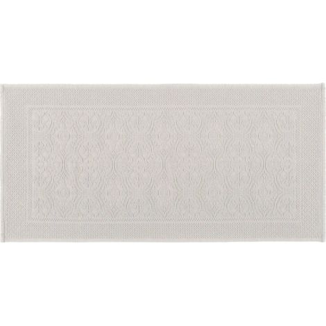 HAOMY - Tapis de bain KYMI Lin 55 x 110 cm