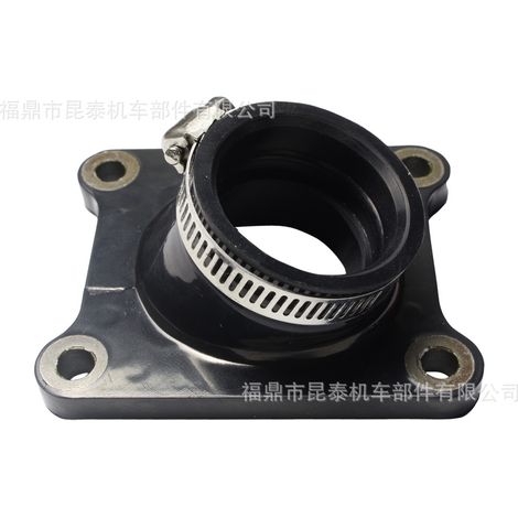 Motorcycle engine intake manifold for RM85 (RM 85L) 2002-2019, carburetor interface.