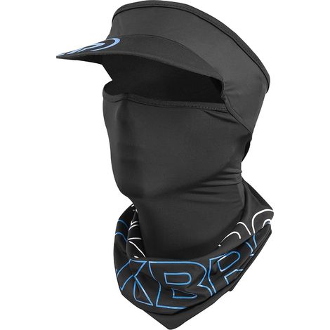 cagoule chapeau sport moto vélo protection uv tour de cou cagoule, cagoule myope, noir (1/2)