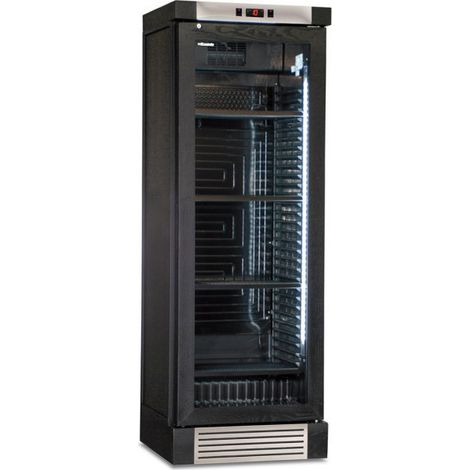 Cave à vin réfrigérée avec ventilateur on/off Modèle CLW420LBLACK - KlimaItalia