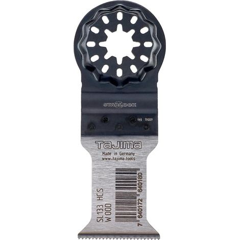 Lame scie oscillant Standard-HCS - Bois 50x50 mm - boite de 30 - TAJIMA