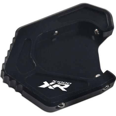 (Noir) 2021 Compatible avec BMW S1000XR 2020 2021 2022 Moto Béquille latérale CNC Extension de béquille, plaque de support agrandissante maxpower (1/3)