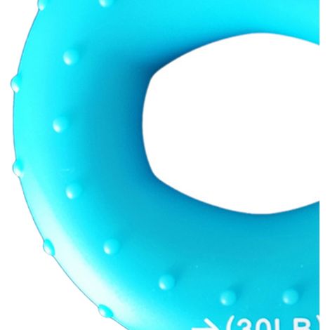 Anneau de renforcement de la force de préhension en silicone confortable et durable pour l'entraînement des avant-bras et des doigts, bleu marine, 20/30 lb (1/5)
