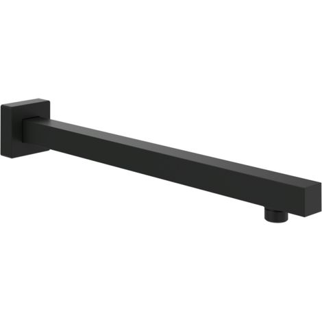 Brazo de pared para ducha fija VILLEROY ET BOCH Universal Showers rectángulo Negro Mate