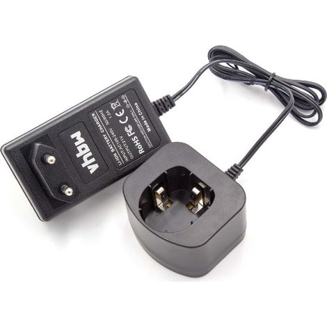 vhbw Cargador compatible con Ryobi P520, P521, P530, P540, P570, P600, P610, P700, P522, P631K, P650, P701G, P703 herramientas Li-Ion - batería