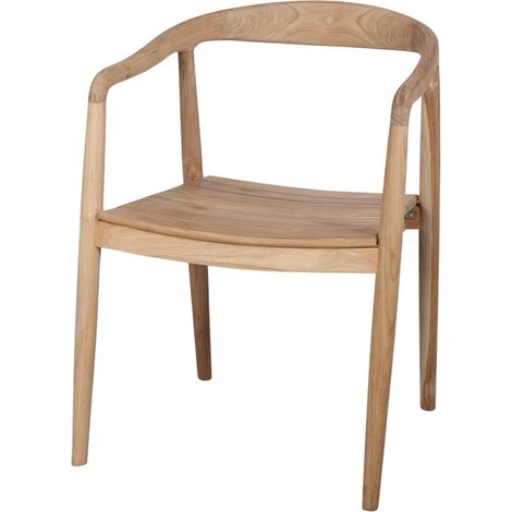 AUTRES Chaise en bois avec un style contemporain - modèle 015 - naturel (1/4)