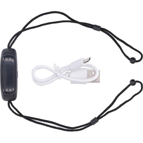 Appareil anti-ronflement électrique à impulsions vibratoires, solution pour améliorer le sommeil, dispositif à porter sur la gorge (1/5)