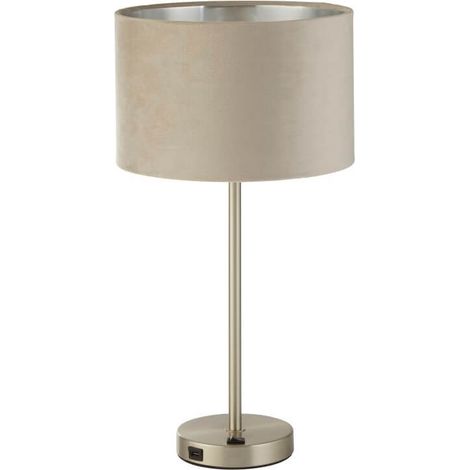 Jolie lampe de table Finn or avec de la crème - EU58911TA