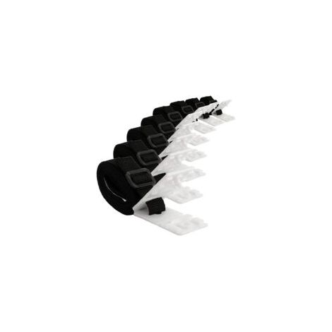 8 Set les colliers et les Parenthèses pour les bâches de piscine, pièces de Rechange pour Aufrollsystem, flexible raccourcir, 1,80 m de Sangles (1/5)