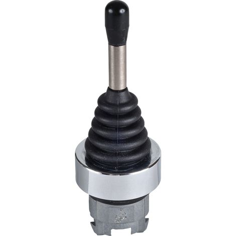 Harmony contrôleur joystick 2 directions diam. 22 fixe lunette encadrement chromée SCHNEIDER ZD4PA12 (1/2)
