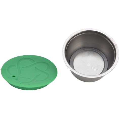 Wiederverwendbarer Kaffeekapselbecher, unbedenklicher Edelstahl-Kaffeekapselfilter für Dolce Gusto (1/5)