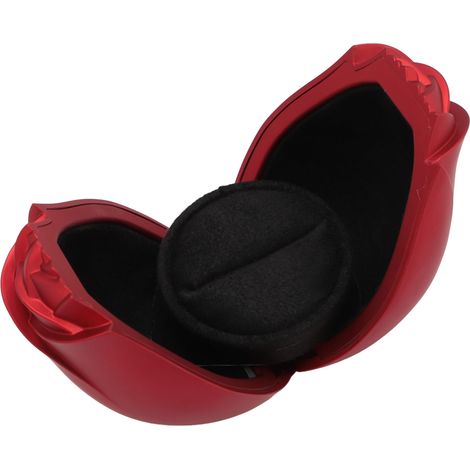 Boîte à bague rose rouge, écrin à bijoux, coffret cadeau idéal pour une demande en mariage, des fiançailles ou un anniversaire. (1/5)