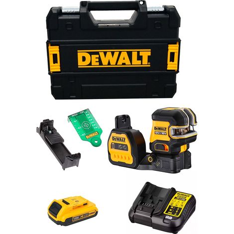 Selbstnivellierender DeWALT DCE088NG18D1T (1 x 2,0 Ah + DCB107 + TSTAK II)