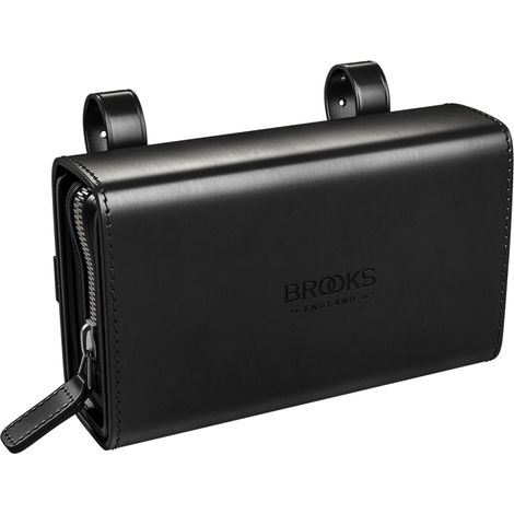 Selle Vélo Cuir Forme Ergonomique Noire - Confort Assise - Brooks