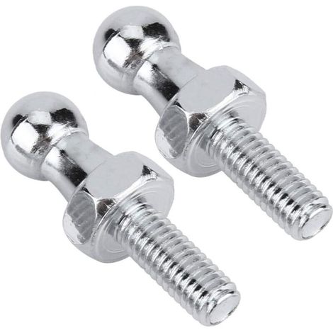 Rotule De Verin Rotule M6 - Boulon M6 2 pièces Boulon à rotule professionnel M6 Repalcement pour vérins à gaz Bouchon à extrémité sphérique