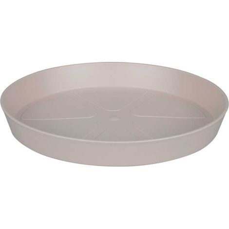 Elho Loft Urban Soucoupe Ronde 48 - Gris - L 48 x B 47.8 x H 5 cm - extérieuraccessoires - 100% recyclé