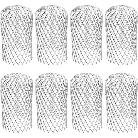 Filtre de gouttière 80x160mm, maille aluminium, pour maisons, fossés et égouts, protège contre les feuilles et débris