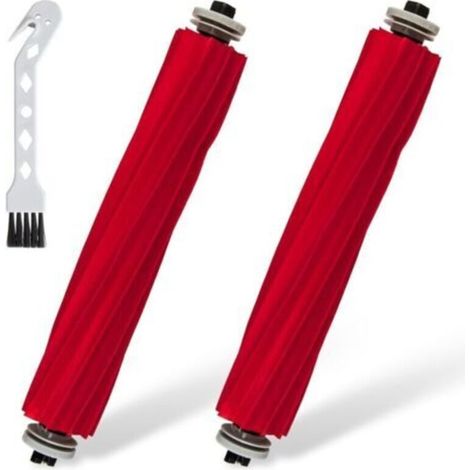 Set mit 3 Originalzubehörteilen, abnehmbare Hauptbürste aus Gummi, Ersatzteile für die Bürste, kompatibel mit Roborock S7/S7 MaxV/S7 Maxv Ultra/S7 Max/S7 Pro Ultra/QV 35A/Q Revo/P10/P10S (1/4)