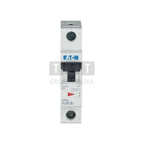 Disjoncteur FAZ 1P 1,6A 15kA (IEC/EN 60947 2) cbe K 000278591 EATON FAZ K1,6/1