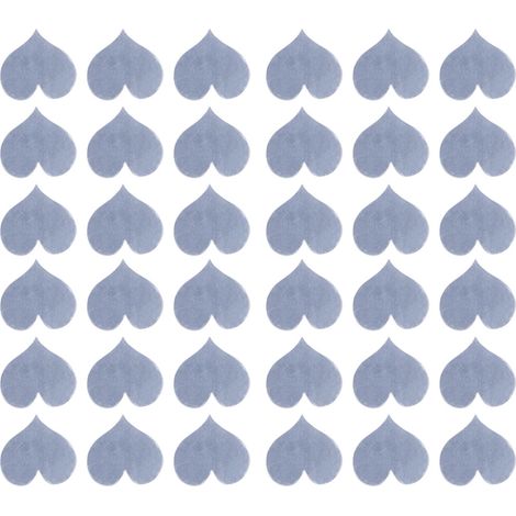 100 autocollants muraux miroir en forme de cœur, à faire soi-même, pour la décoration de la chambre à coucher (1/5)