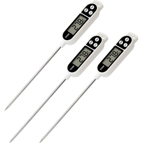 Thermomètre de cuisson numérique à lecture instantanée pour la maison, testeur de température des aliments et de l'eau-AquaForge (1/5)