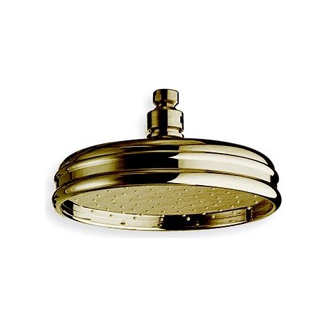 POMME DE DOUCHE RETRO LUXE ANTICALCAIRE F1/2" D.200 VIEUX BRONZE - CRISTINA ONDYNA RX54892 (1/2)