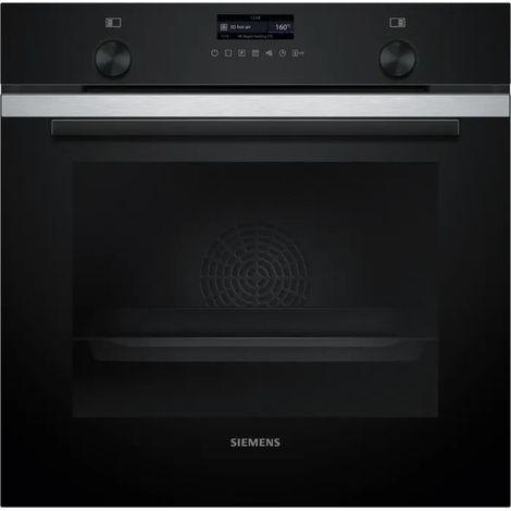 Siemens iQ500 HB279GES3. Dimensione del forno: Media, Tipo di forno: Forno elettrico, Capacità interna forno totale: 71 L. Posizionamento dell'apparecchio: Da incasso, Colore del prodotto: Acciaio ...