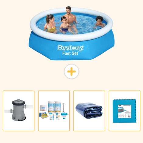 Bestway Bestway Fast Set Ronde - 244x61 cm - 5-pièces S188 (1/5)