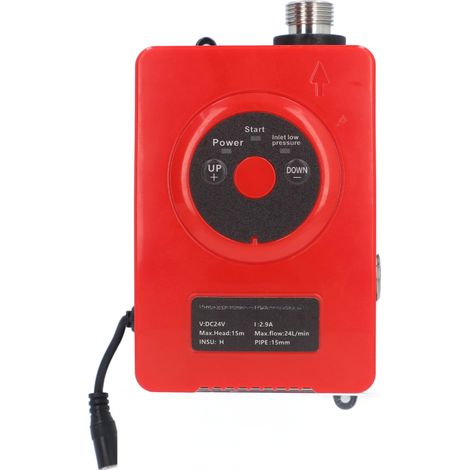 Pompe de surpression blindée intelligente 24 V, 24 L/min, 69 W, ultra silencieuse, pour la circulation domestique dans un potager ou un jardin. (1/5)
