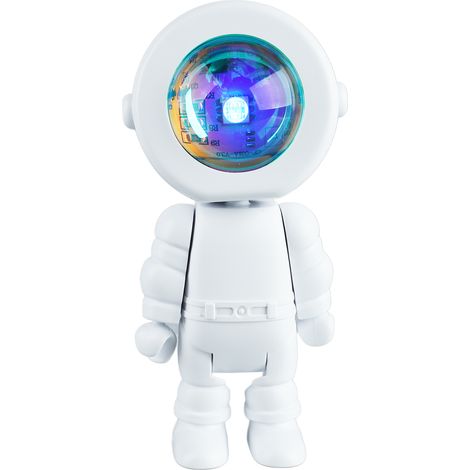 Lampe Robot Astronaute LED Projecteur 7 Couleurs Tactile pour Chambre Déco Salon Anniversaire Streaming Rechargeable (1/5)