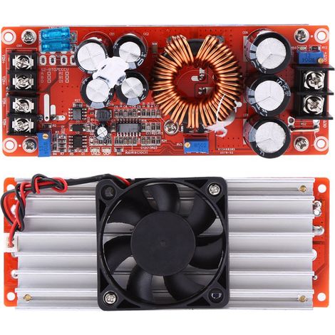 Convertisseur élévateur DC-DC 1200 W, module d'alimentation constante, pilote de LED (1/5)