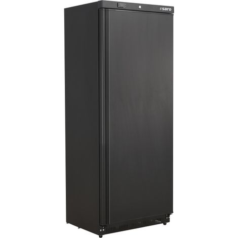 Réfrigérateur professionnel 361L +2/+8°C Ventilé 4 grilles Noir - Classe C faible consommation - Saro