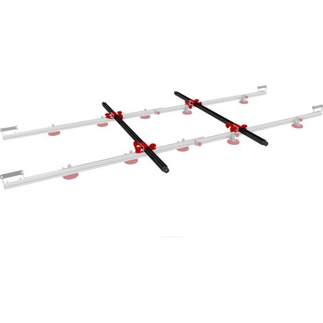 Rubi – Croisillon de carreleur 3mm – Pour pose de carreaux de grand format – Extension professionnelle – Structure en aluminium légère et durable