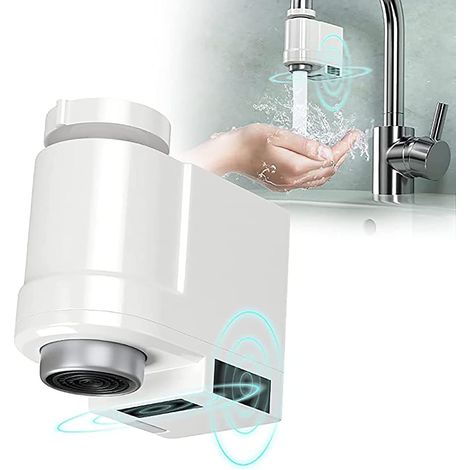 Adaptateur Robinet Sans Contact - Capteur Infrarouge 0,25 S - Cuisine Salle De Bain - Anti-Trop-Plein - 1 Pièce (1/5)