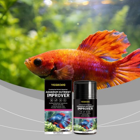 Produit d'entretien pour aquarium, adapté à divers poissons d'aquaculture, d'élevage et d'ornement, solution d'entretien quotidien pratique - 30 g (1/5)