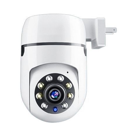 TAISHENGDA-PTZ Camera Exterieur, Caméra Surveillance WiFi Audio Bidirectionnel, Vision Nocturne Infrarouge, Détection de Mouvement, Notifications D'événements, Alarme APP, 3MP (1/5)
