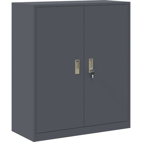 Maison Exclusive - Armadio Antracite 90 x 40 x 105 cm Acciaio