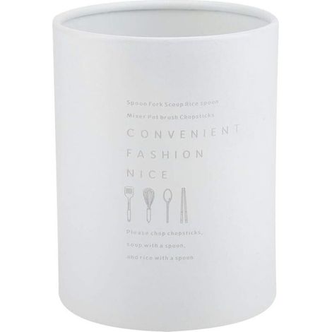 Porte-ustensiles de cuisine, porte-couverts pour comptoir, organisateur de baguettes, cuillères, fourchettes (1/5)
