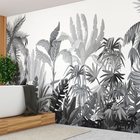Papier peint panoramique jungle préencollé akela H 250 x L 480 cm (1/5)