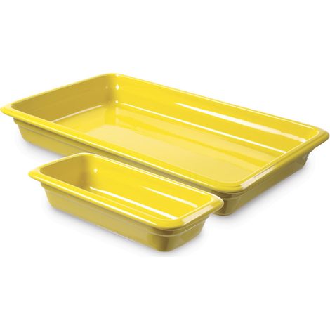 Conteneur en porcelaine GN1/1 jaune - Finedine (1/5)