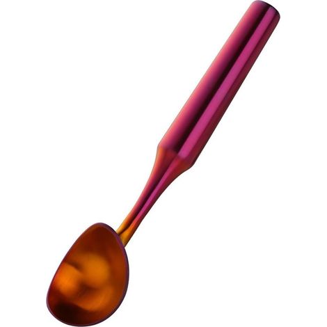 Cuillères à glace ergonomiques en acier inoxydable avec motifs pour (1/5)
