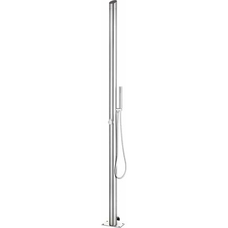 Maison Exclusive - Doccia da Giardino 220 cm in Acciaio Inossidabile (1/5)