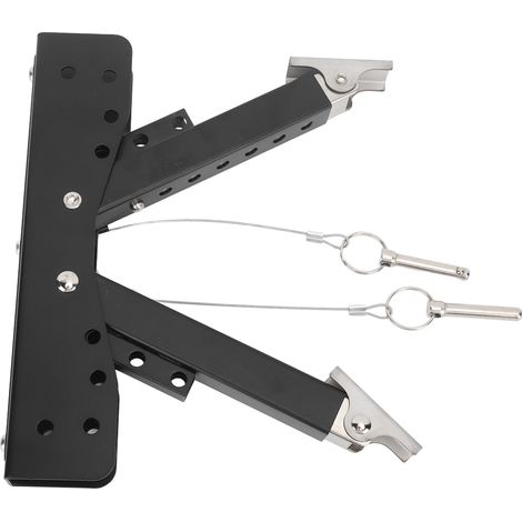 Stabilisateur de marchepied pour camping-car, multifonctionnel, pliable, en acier, à stabilité robuste. (1/5)