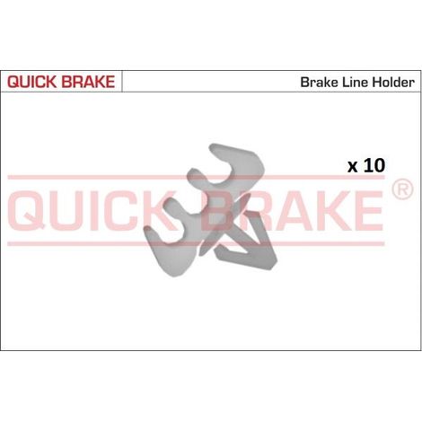 Support, conduite de frein QUICK BRAKE 171-WB-10