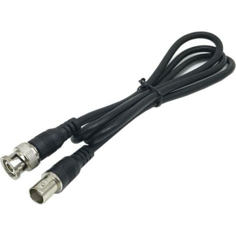 Câble adaptateur BNC mâle vers femelle pour caméra de vidéosurveillance, rallonge coaxiale, accessoires pour caméra, 1 m (1/5)
