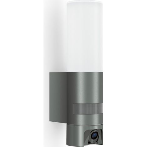 Steinel LED Außenleuchte L 625 CAM SC 14 W warmweiß Aluminium anthrazit